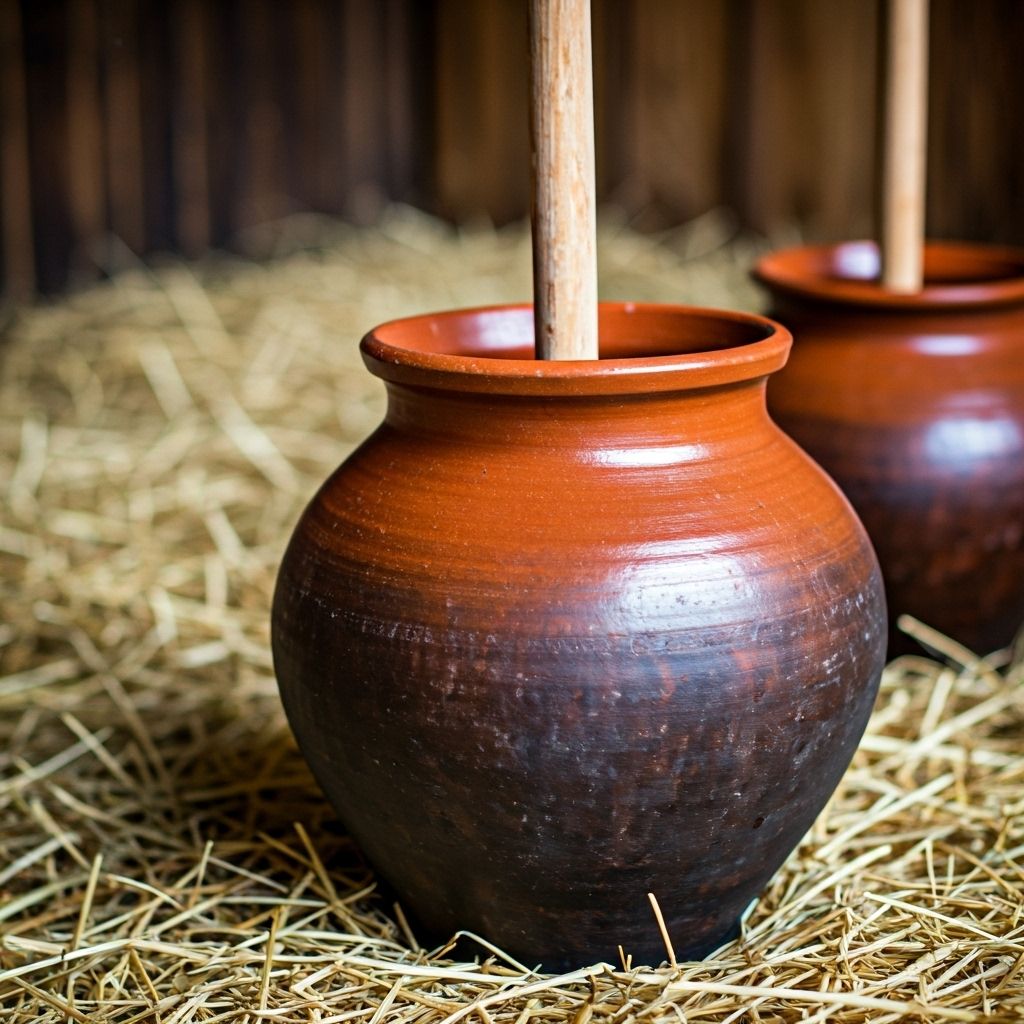 Traditional Ghee Making